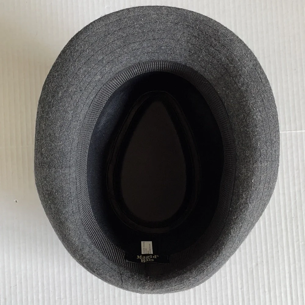 Magid HatsGray & Black Fedora